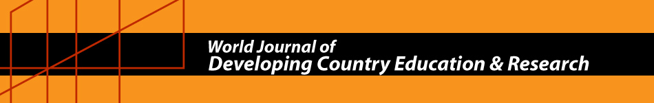 World Journal of Developing Country Education & Research